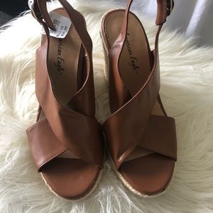 American Eagle Wedge Sandals